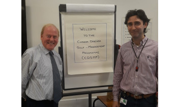 Photo of the CDSMP tutors Matt Cullen and Dr Damien Lowry