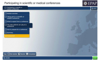 Participating in healthcare conferences